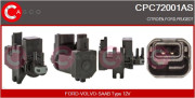 CPC72001AS CASCO menič tlaku, riadenie výfukových plynov CPC72001AS CASCO