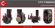 CPC73000AS CASCO menič tlaku, riadenie výfukových plynov CPC73000AS CASCO