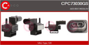 CPC73030GS Měnič tlaku, výfukový systém CASCO