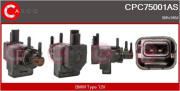 CPC75001AS CASCO menič tlaku, riadenie výfukových plynov CPC75001AS CASCO