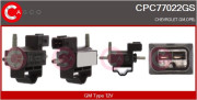 CPC77022GS Měnič tlaku, výfukový systém CASCO