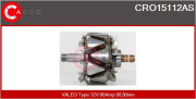 CRO15112AS CASCO rotor alternátora CRO15112AS CASCO