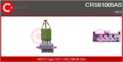 CRS61005AS Odpor, vnitřní tlakový ventilátor CASCO