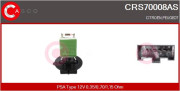 CRS70008AS Odpor, vnitřní tlakový ventilátor CASCO