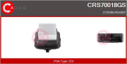 CRS70018GS Odpor, vnitřní tlakový ventilátor CASCO