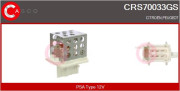 CRS70033GS Odpor, vnitřní tlakový ventilátor CASCO