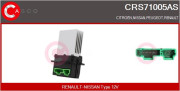 CRS71005AS Odpor, vnitřní tlakový ventilátor CASCO