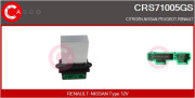 CRS71005GS Odpor, vnitřní tlakový ventilátor CASCO