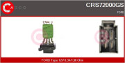 CRS72000GS Odpor, vnitřní tlakový ventilátor CASCO