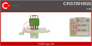 CRS72010GS Odpor, vnitřní tlakový ventilátor CASCO