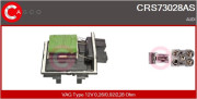 CRS73028AS Odpor, vnitřní tlakový ventilátor CASCO