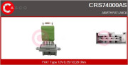 CRS74000AS Odpor, vnitřní tlakový ventilátor CASCO