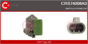 CRS74008AS CASCO predradený odpor, elektromotor (ventilátor chladiča) CRS74008AS CASCO