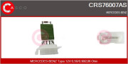 CRS76007AS Odpor, vnitřní tlakový ventilátor CASCO