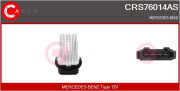 CRS76014AS Odpor, vnitřní tlakový ventilátor CASCO