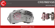 CRS76021GS Odpor, vnitřní tlakový ventilátor CASCO