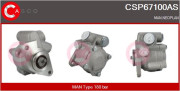 CSP67100AS Hydraulické čerpadlo, řízení CASCO