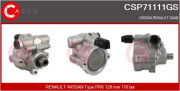 CSP71111GS Hydraulické čerpadlo, řízení Genuine CASCO