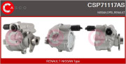 CSP71117AS Hydraulické čerpadlo, řízení CASCO