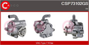 CSP73102GS Hydraulické čerpadlo, řízení CASCO