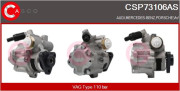 CSP73106AS CASCO hydraulické čerpadlo pre riadenie CSP73106AS CASCO