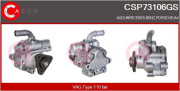 CSP73106GS CASCO hydraulické čerpadlo pre riadenie CSP73106GS CASCO