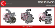 CSP73114GS CASCO hydraulické čerpadlo pre riadenie CSP73114GS CASCO