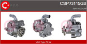 CSP73115GS CASCO hydraulické čerpadlo pre riadenie CSP73115GS CASCO