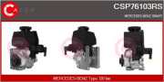 CSP76103RS CASCO hydraulické čerpadlo pre riadenie CSP76103RS CASCO