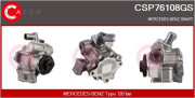 CSP76108GS Hydraulické čerpadlo, řízení CASCO