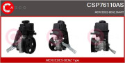 CSP76110AS CASCO hydraulické čerpadlo pre riadenie CSP76110AS CASCO