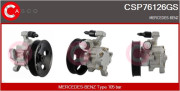 CSP76126GS CASCO hydraulické čerpadlo pre riadenie CSP76126GS CASCO