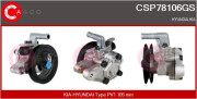 CSP78106GS Hydraulické čerpadlo, řízení Genuine CASCO