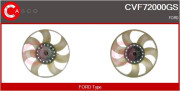 CVF72000GS CASCO spojka ventilátora chladenia CVF72000GS CASCO