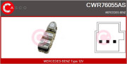 CWR76055AS Spínač, zvedací zařízení oken CASCO