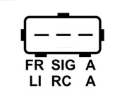 ARE4031 Regulátor generátoru Brand new AS-PL Alternator A13N133 AS-PL