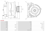 A5018SR generátor Brand new | AS-PL | Alternators | 1042105800 AS-PL