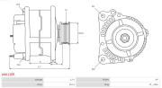 A9012ER generátor Brand new | AS-PL | Starters | 0001417001 AS-PL