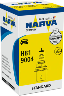 480043000 NARVA žárovka HB1 (9004) (řada STANDARD) | 12V 65/45W | 480043000 NARVA