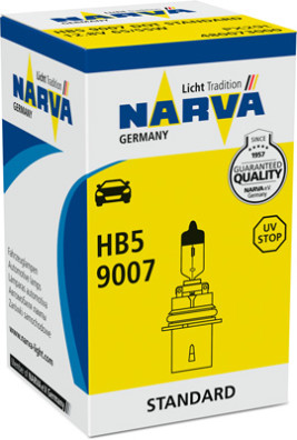 480073000 NARVA žárovka HB5 (9007) (řada STANDARD) | 12V 65/55W | 480073000 NARVA