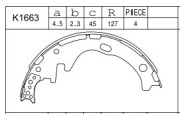 K1663 ASIMCO nezařazený díl K1663 ASIMCO