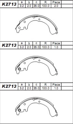 K2713 nezařazený díl ASIMCO