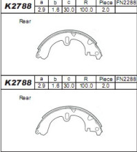 K2788 ASIMCO nezařazený díl K2788 ASIMCO