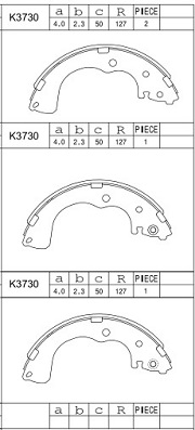 K3730 nezařazený díl ASIMCO