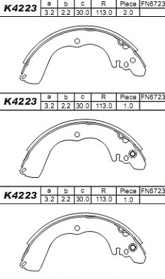 K4223 nezařazený díl ASIMCO