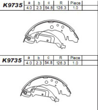 K9735 ASIMCO nezařazený díl K9735 ASIMCO