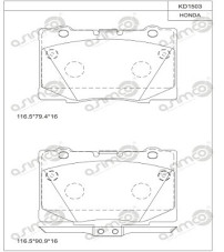 KD1503 ASIMCO nezařazený díl KD1503 ASIMCO