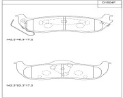 KD1504F ASIMCO nezařazený díl KD1504F ASIMCO