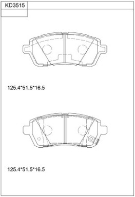 KD3515 nezařazený díl ASIMCO