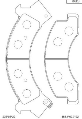 KD4401 ASIMCO nezařazený díl KD4401 ASIMCO